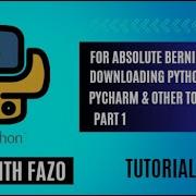 Downloading Python And Pycharm Installation Python Tutorials For Absolute Beginners 1