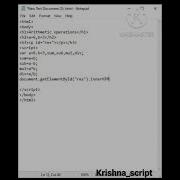Arithmetic Operations In Javascript