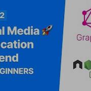 Social Media Application Part 2 GraphQL With Apollo Server Nodejs Backend