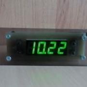 Часы с анимацией будильник термометр на ATmega8