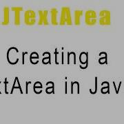 Java Swing Urdu Hindi 25 JTextArea Creating A TextArea In Java
