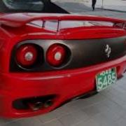 Ferrari 360 Spider Start Up Leaving