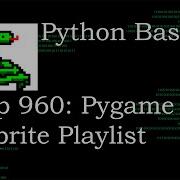 Python Basics Tutorial Pygame Sprite Playlist