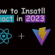 How To Install React In 2023 Goodbye Create React App Vite React Project