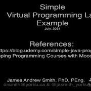 Simple Virtual Programming Lab Example Java