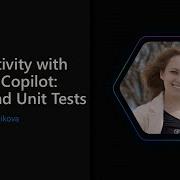 Productivity With GitHub Copilot Docs And Unit Tests