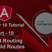 Angular 10 Tutorial Nested Routing And Child Routes
