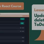 15 Updating And Deleting ToDo Tasks Fullstack React Course 2022