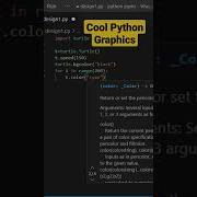 Cool Python Turtle Graphics Shorts Python Viral Viralvideo Trending