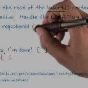 Coding ContentProvider Finish Inserting Developing Android Apps