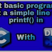 2 How To Print A Line In C Program In Dev C With Printf Function