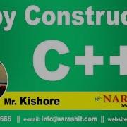 Copy Constructor In C C Tutorial Mr Kishore