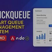QuickQueue Smart Queue Management System Demo Full Stack Project Angular Node Js MongoDB