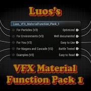 UE4 Luos S VFX Material Function Pack Main