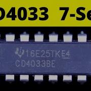 CD4033 Seven 7 Segment Display Driver IC 4033