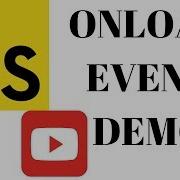 ONLOAD EVENT IN JAVASCRIPT DEMO
