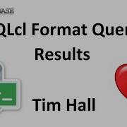 SQLcl Format Query Results