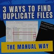 3 Easy Ways To Find Duplicate Files On Windows