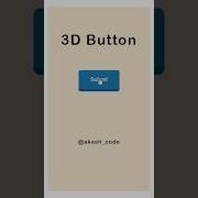 3D Button With Css 3D Effect With Css Only Without Using Javascript Html Css Code