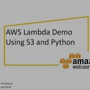 AWS Lambda Using Python And S3 AWS Lambda Python Boto3 S3