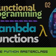 Python 042 Functional Programming 2 Lambda Functions البرمجة الوظيفية في بايثون لامبدا
