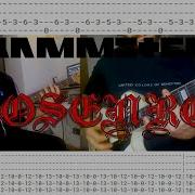 Rammstein Rosenrot Guitar And Bass Cover Tab