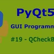19 PyQt5 QCheckBox Python GUI Programming With PyQt5