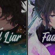 Nightcore Bad Liar X Faded Walker The Neptune VII Mashup Switching Vocals