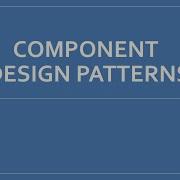 Components Game Design Pattern