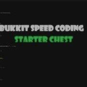 Minecraft Bukkit Speed Coding Starter Chest