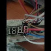One To Nine Counter With Atmega32A Microcontroller And 7 Segment Display