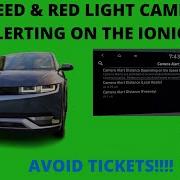 SPEED And RED LIGHT CAMERA WARNING On The Hyundai IONIQ 5