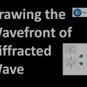 Drawing The Wavefront Of Diffracted Wave Physics