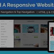 Responsive Website With Side Nav From Scratch Using HTML 5 CSS 3 Little Jquery 1 4