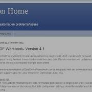 Data Driven Framework Workbook Version 4 1