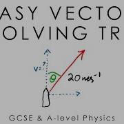 Easy Vector Resolving Trick GCSE A Level Physics