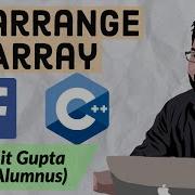 Rearrange Array Facebook Coding Interview Problem C