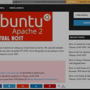 How To Set Up Create Apache Virtual Hosts On Ubuntu 16 04 VPS