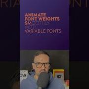 NEW Animating Font Weights In After Effects With Variable Fonts Aftereffects Motiongraphics