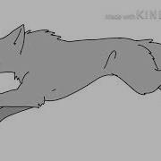 Just A Wolf Running Animation Filpacilp