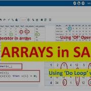 Arrays In SAS Using IN OF Operators And DO Loop With Arrays SAS Arrays Guide With Real Examples