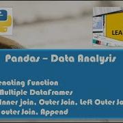 Python Pandas Session 7 Concatenate Merge Append DataFrame Inner Outer Join
