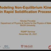 Modeling Non Equilibrium Kinetics In Rapid Solidification Processes