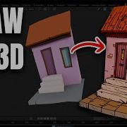 Рисование на 3D объектах в Blender с помощью Grease Pencil краткое руководство