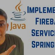 Implementing Firebase Services In Springboot