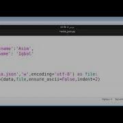 Reading And Writing JSON To A File In Python