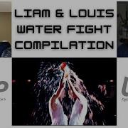Liam Payne Louis Tomlinson Water Fight Compilation REACTION