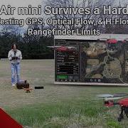 Develop Air Mini Survives A Hard Landing Testing GPS Optical Flow H Flow Rangefinder Limits