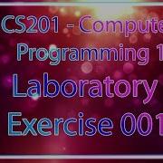 Alvarico Patrick Dave L Laboratory Exercise 001