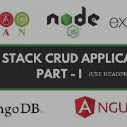 MEAN STACK APPLICATION Mean Stack Tutorial CREATE READ UPDATE DELETE USING MEAN STACK